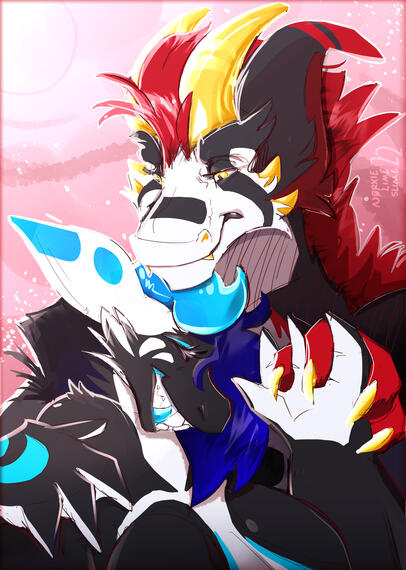 Color Sketch Portrait Commission for DemonSonic