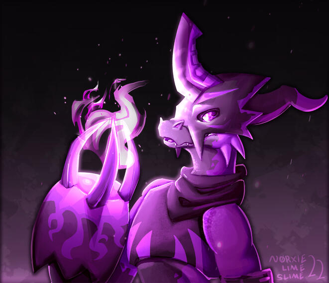 Halfbody commission for EnderAssassin