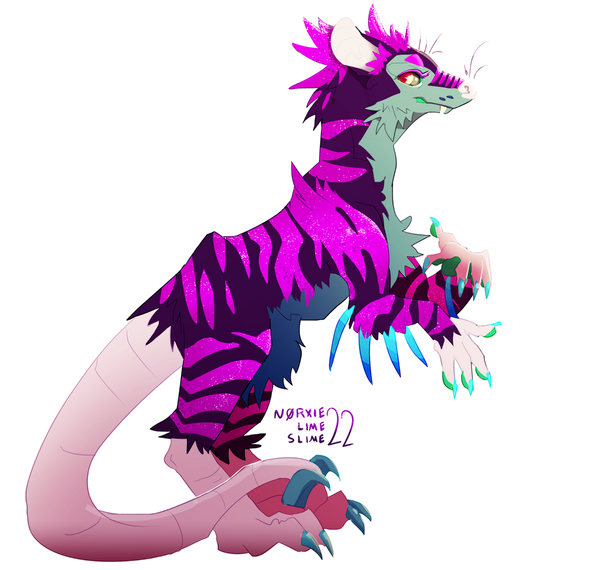 Art trade chain piece for ThatOneTrashPanda (ToyHouse)