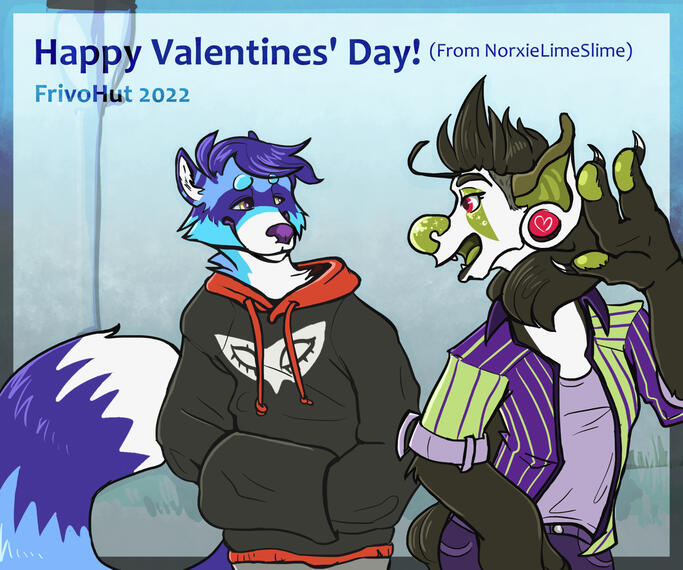 Gift for Lancanine88, Green character is mine