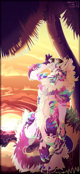 Lockscreen commission for Saber_Oak