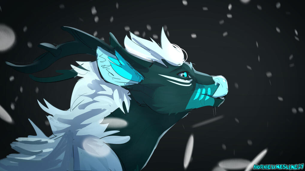 Portrait sketch for Saber_Oak