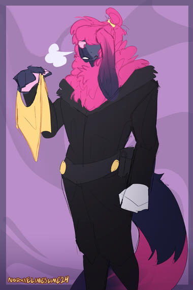 Sketch halfbody for myself