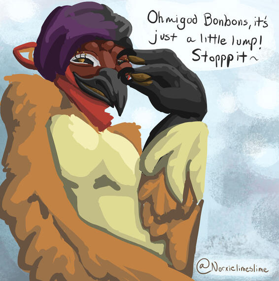 Molly, owned by @LeVanical on Twitter