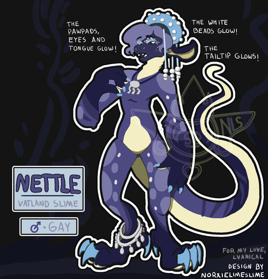 Nettle, owned by LVanical on Twitter