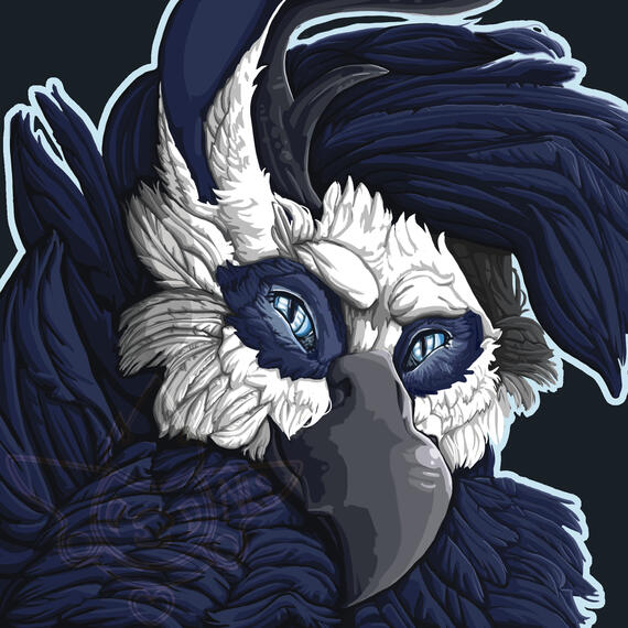 Flynn, owned by FlynnTheGryphon on Discord!