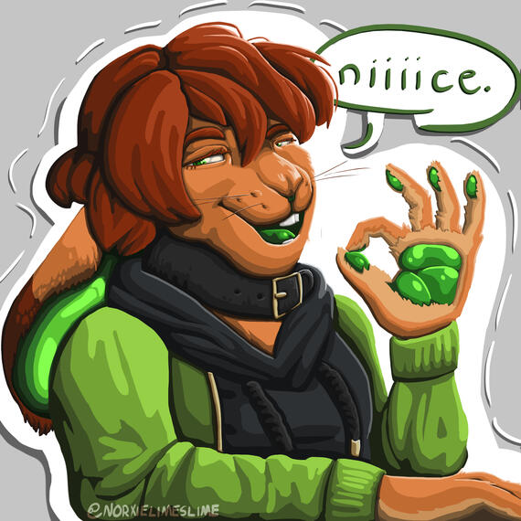 Kiwi, owned by @AzezL_UwU on Twitter