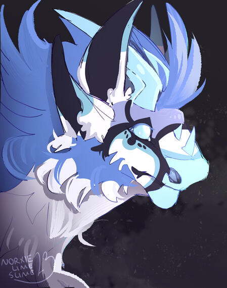 Color sketch portrait for Saber_Oak (ToyHouse)