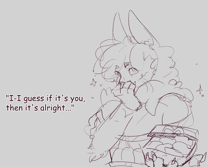 Sketch halfbody for myself