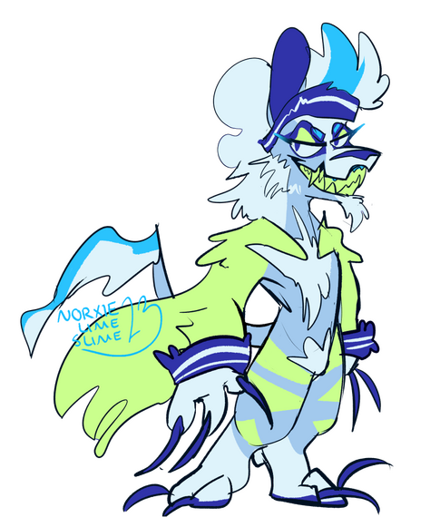 Color sketch chibi for myself