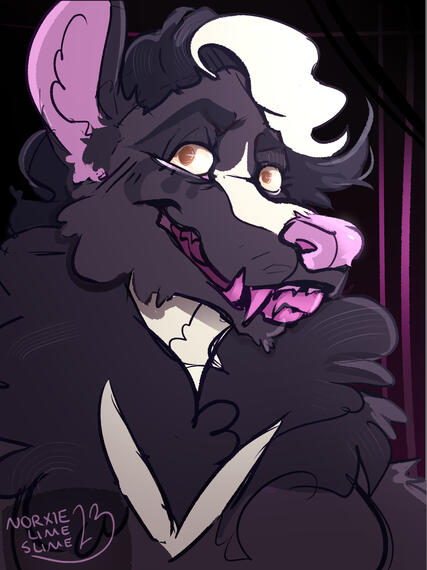 Color Sketch portrait for Myself