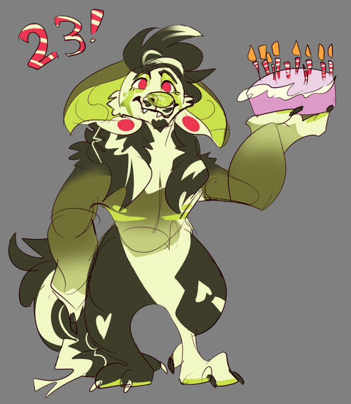 Color Sketch chibi for myself