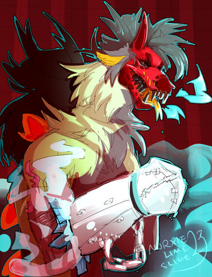 Color sketch for myself