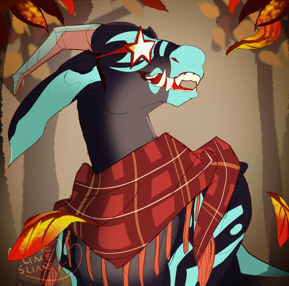 Color Sketch Portrait for VirgilDarkWolf