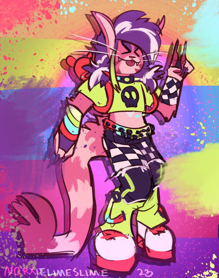 Sketch chibi for myself