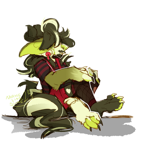 Color Sketch chibi for myself