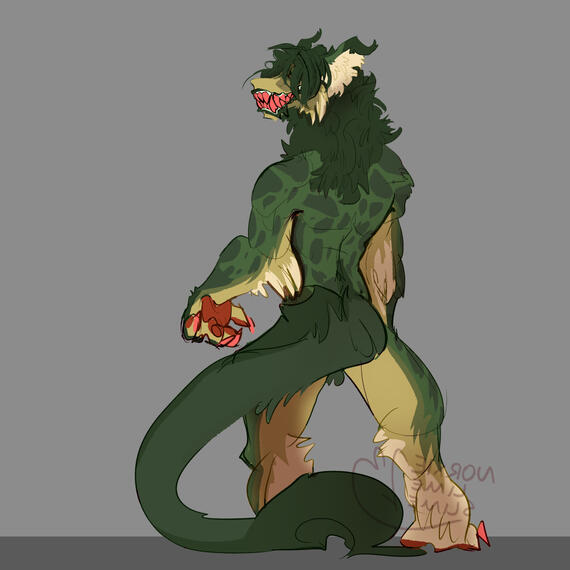 Color Sketch fullbody for myself