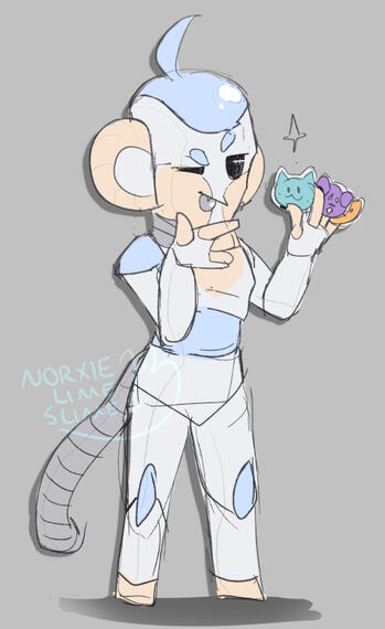 Color sketch chibi for S0lexus